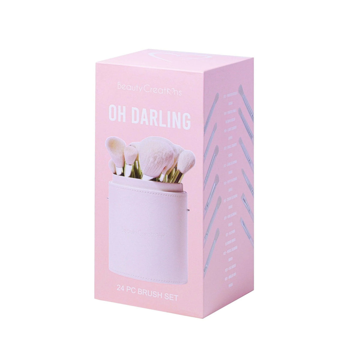 Beauty Creations- Oh Darling 24 PC Brush Set