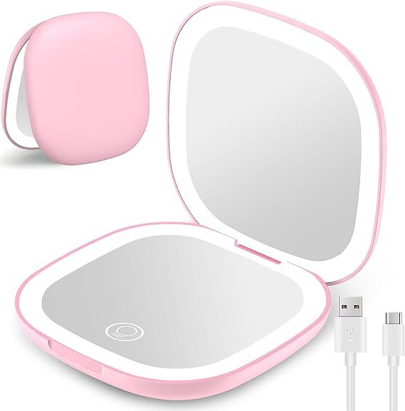 Compact Makeup Mirror LED