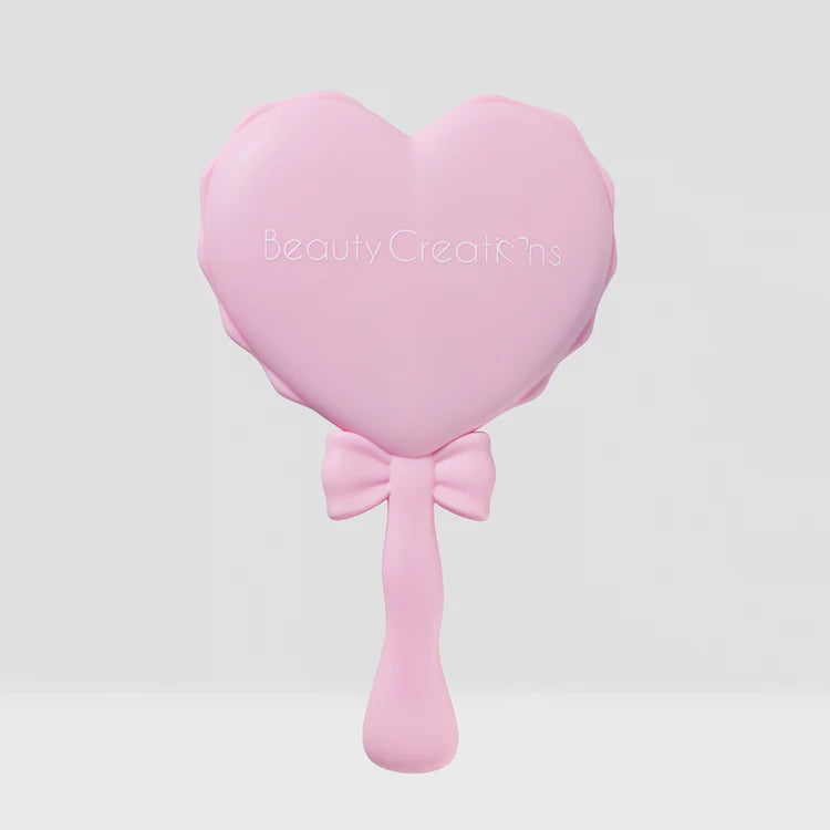 Pink Bow Handheld Mirror