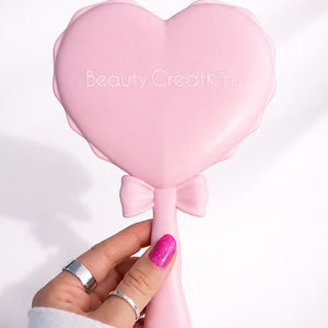 Pink Bow Handheld Mirror