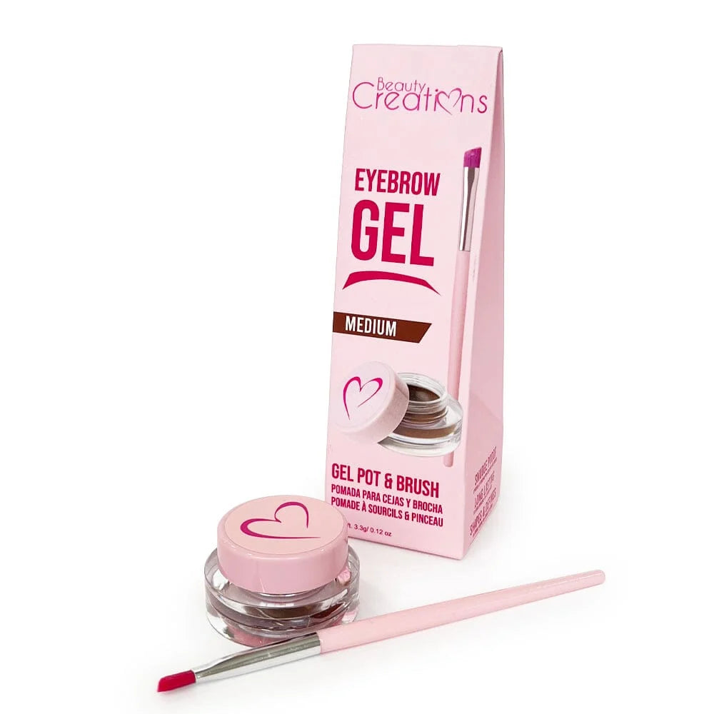 Beauty Creations - Eyebrow Gel Pot & Brush