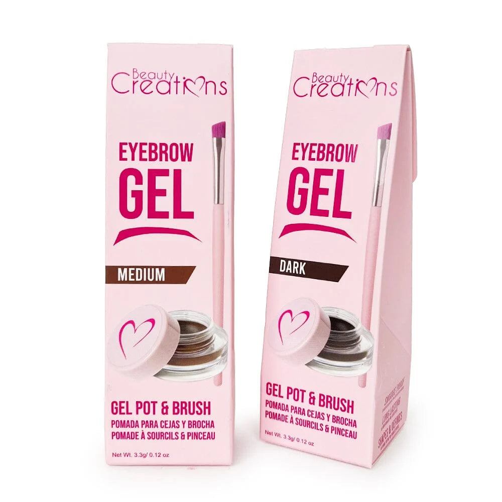 Beauty Creations - Eyebrow Gel Pot & Brush