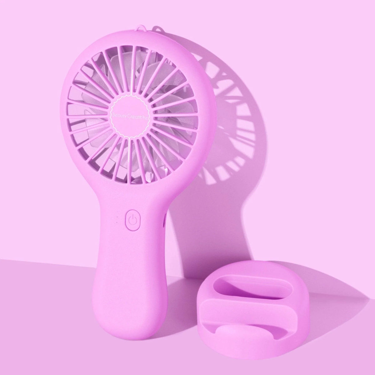Beauty Creations- Feeling Fresh Handheld Fan -Purple